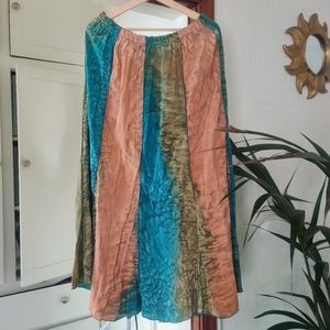 Vintage Paul Sisti Silk Skirt